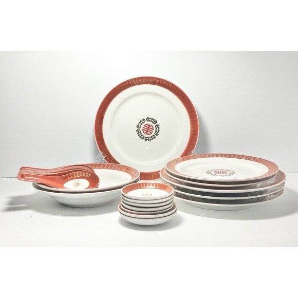 Datang Tatung 25-Piece Porcelain Dinnerware Set - Picture 2 of 5